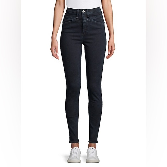 Rag & Bone Super High-Rise Skinny Jeans, Size 28, in Outerbanks - Picture 6 of 12